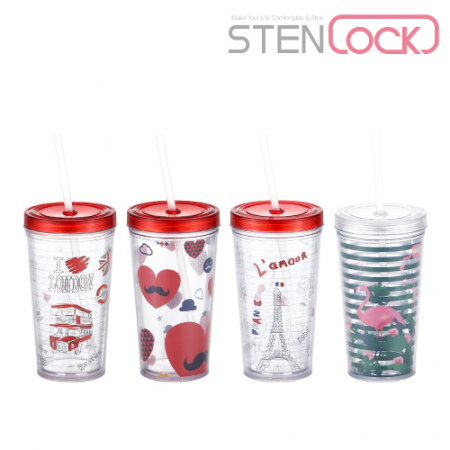 스텐락 클리어빨대컵 #2