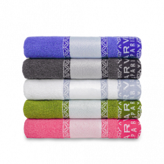 까르뱅 크리스탈 칼라전사 타올 30수 160g - 오코텍스 1등급 인증