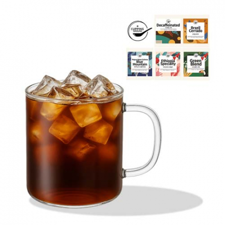 커핑그라운드 드립백커피 내열유리머그470ml 선물세트 HCG470 6P #8