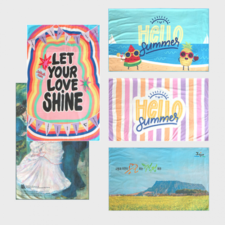 맞춤제작 포토 니트 여름담요 #2