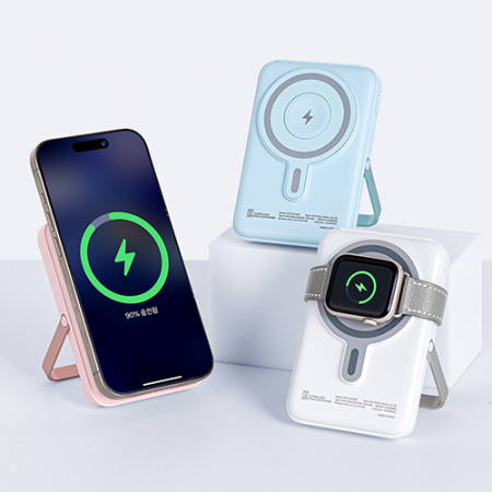 소유 맥세이프 22.5W 고속무선충전 보조배터리 10000mAh 풀컬러인쇄 #3