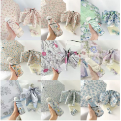 우아한 초경량 양우산 우산 패턴양산 접이식 미니 암막 자외선 차단 UV차단