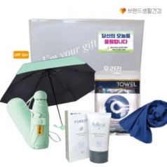 5단양우산 UV암막우양산 유한킴벌리 포레스트선크림 쿨아이스타올