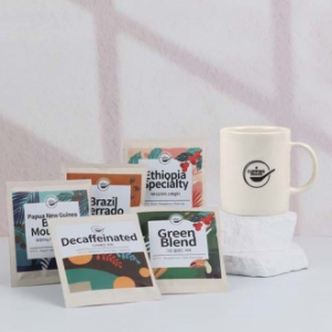 커핑그라운드 드립백커피 머그 선물세트 CGMUG 6P