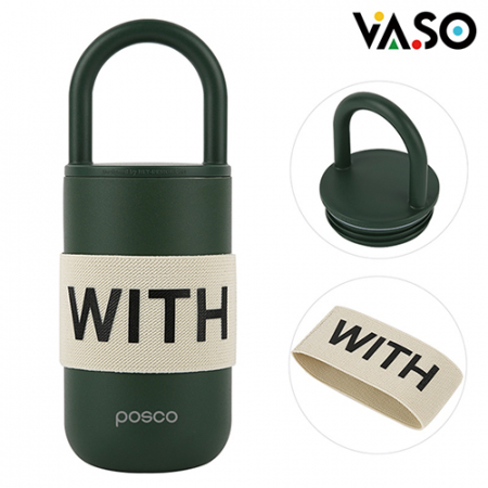 [바쏘] 위드 스텐 핸들 텀블러 400ml #3