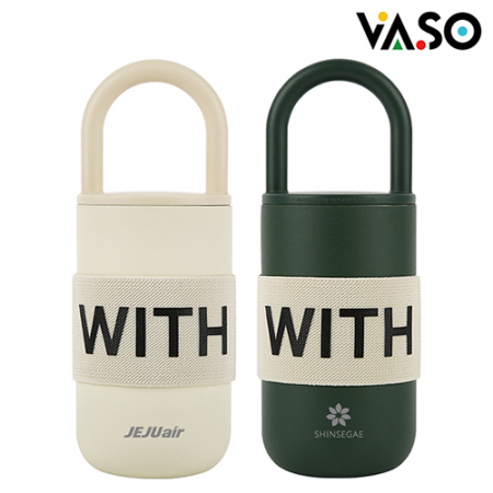 [바쏘] 위드 스텐 핸들 텀블러 400ml #2