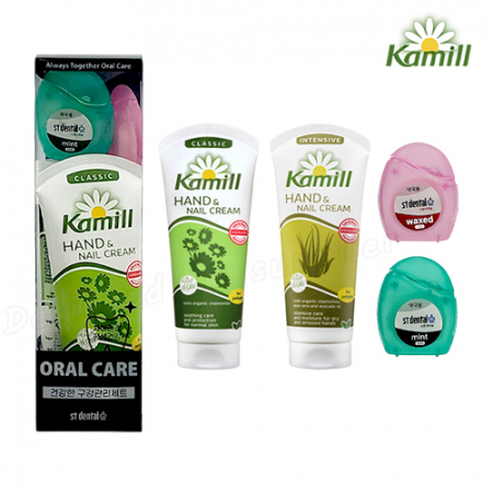 오랄핸드케어 5호 카밀핸드크림100mlx2p 스펀지치실50Mx2p세트 #3