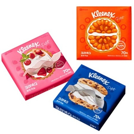 크리넥스 미니휴대용티슈 포켓용 쁘띠티슈 #2