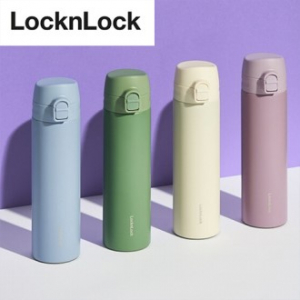 락앤락 LL-014 슬림핏 원터치 텀블러 400ml.