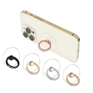 투명 큐빅 스마트링 원형 거치톡