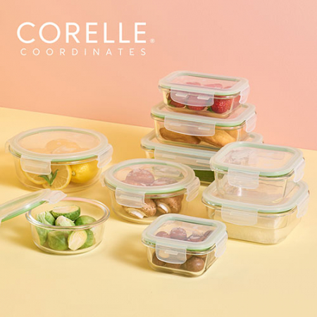 코렐 코디네이츠 브리즈 유리밀폐용기 풀세트 9종 #2