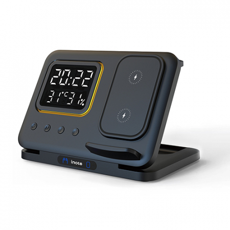 아이노트 5in1 올인원 LED 디스플레이 멀티 무선 충전기 WC100F #2