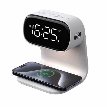 아이노트 무선 고속 충전 LCD 무드등 시계 WDS100 #2