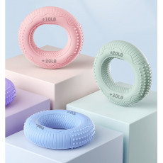실리콘 악력기 관절운동 손가락마사지 관절마사지 손마사지기 재활운동기기 파워그립 실리콘 링 악력기