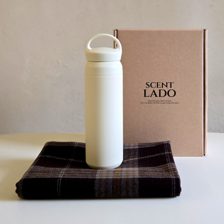 센트라도 국산 항공담요+포인트 핸들 텀블러 세트 #2