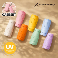 어썸엑스 5단 미니포켓 파우치형 양우산 색상 10종 // 인쇄무료