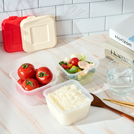 냉동밥 전자레인지 용기 홈밥 아이보리 12P #2