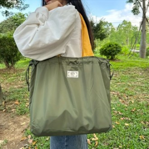 351 재사용 가능한 접이식 쇼핑 토트백