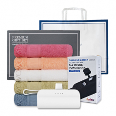 송월 프리미엄 선물 세트 (샤보렌 식스40 1P + 도킹보조배터리 5000mAh 1P)