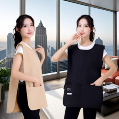 조끼형앞치마 작업앞치마 주방조끼 기능성앞치마 미용앞치마 바리스타앞치마 생활방수앞치마