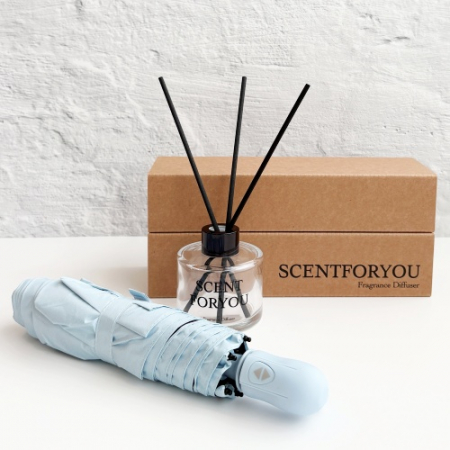 FINE 센트포유 디퓨저 120ml 1구 + 초경량 핸디 자동3단 우산세트 SU12 #2