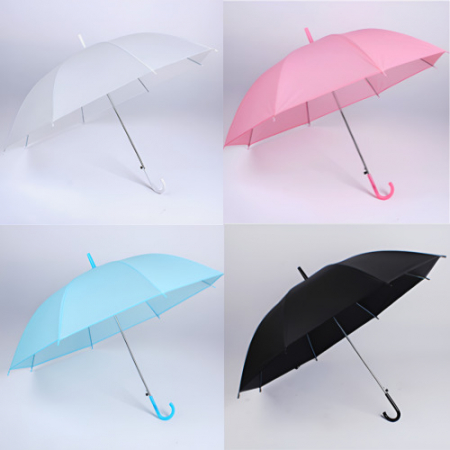 EVA우산 반투명우산 투명우산 비닐우산 장마철우산 고급EVA우산 방수우산 자동우산 #2