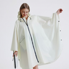 패션너블 멀티 컬러 망토 판초우의