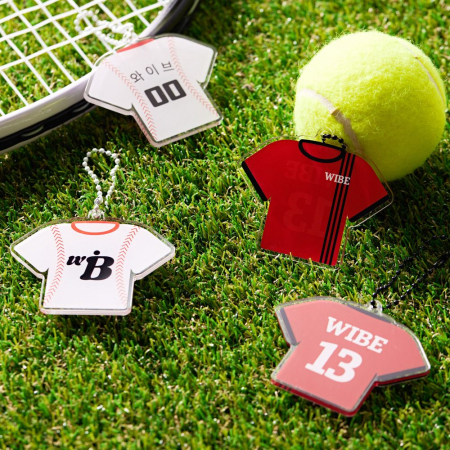 양면 접합 클리어 아크릴 키링 3T // 주문제작 #2