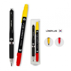 만점합격 트윈 컴퓨터용 싸인펜+볼펜 세트