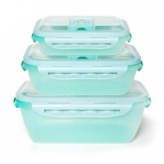 [쿠비녹스] 프리백 진공 밀폐용기 직사각 3종 1호