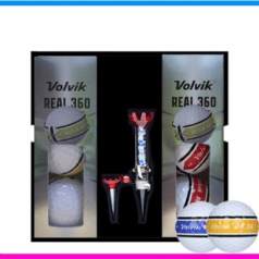 볼빅 리얼 360 퍼팅라인 6구 자석티세트 (3pc) 볼빅 360 골프공 360 퍼팅라인 골프공