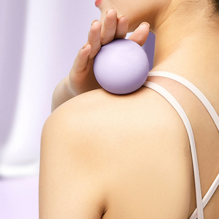 T021 마카롱 실콘 마사지볼 지압볼 어깨 근육이완 인쇄 마사지공 #2