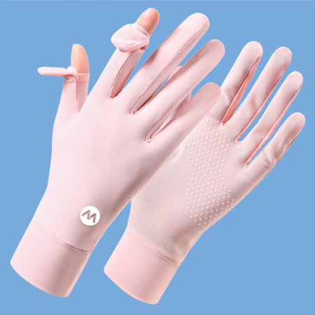 T015 UV 자외선차단 여성용 여름 장갑 등산 운동 운전 인쇄 답례품 #2