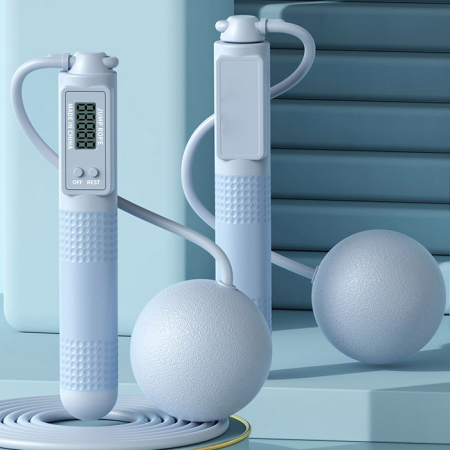 T007 투웨이 줄없는 줄넘기 무선 2in1 다이어트 홈트 실태 유산소 운동 인쇄 답례품 #2