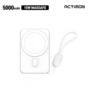 엑티몬 숏 스트랩15W 고속 맥세이프 보조배터리5000mAh