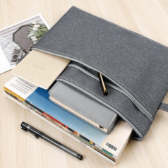 서류파우치 서류케이스 파일케이스 지퍼 서류 파우치 화일 문서 보관  포켓화일 주머니화일