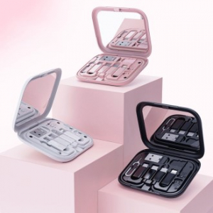 여러가지 휴대 여행용 만능 케이블 포트 키트