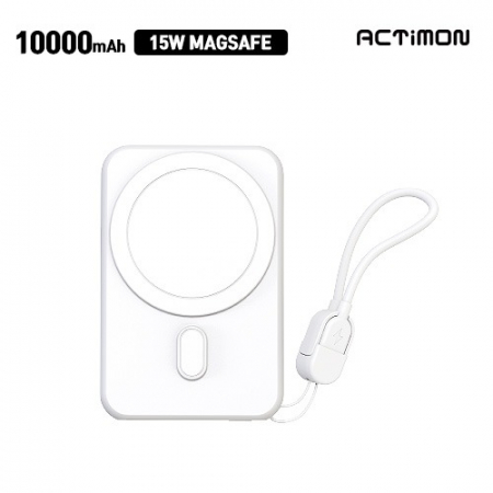 엑티몬 숏 스트랩15W 고속 맥세이프 보조배터리10000mAh #2