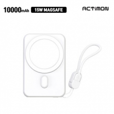 엑티몬 숏 스트랩15W 고속 맥세이프 보조배터리10000mAh