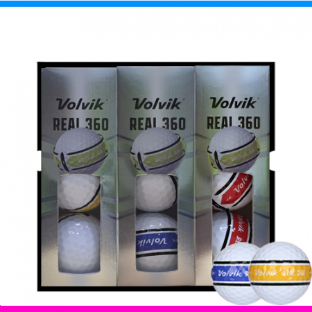 볼빅 리얼 360 퍼팅라인 9구세트 (3pc) 볼빅 360 골프공 360 퍼팅라인 골프공 #2