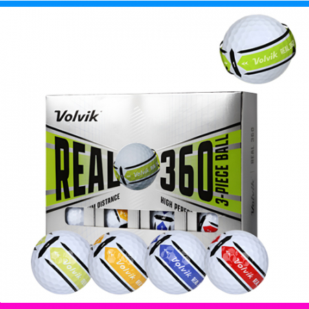 볼빅 리얼 360 퍼팅라인 12구 (3pc) 볼빅 360 골프공 360 퍼팅라인 골프공 #2