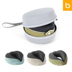 유즈비라이프 달팽이 여행용 소프트목베개