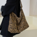 작은이미지: 레오파드 케주얼 쇼퍼 숄더 백 #6