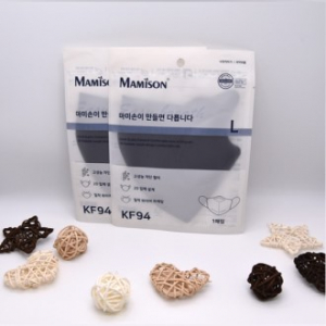 마미손 KF94 2D 마스크 화이트 블랙