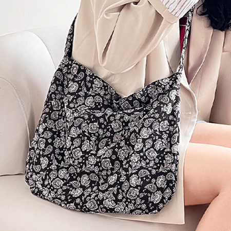 페이즐리패턴 레트로 갬성 쇼퍼 숄더 백 #2