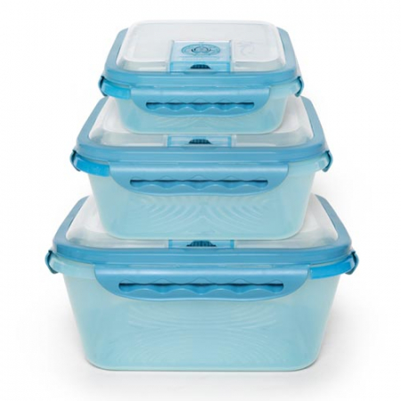 쿠비녹스 프리백 진공 밀폐용기 정사각 3종 2호 #2