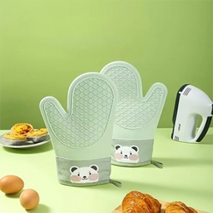 496 고온 방지 실리콘 방수 장갑 1쌍