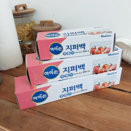 마미손 지퍼백 20매 #2