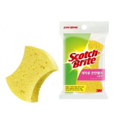 세차용 천연 펄프 수세미 전용 수세미