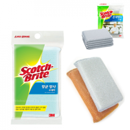 향균망사 수세미 4종 #2